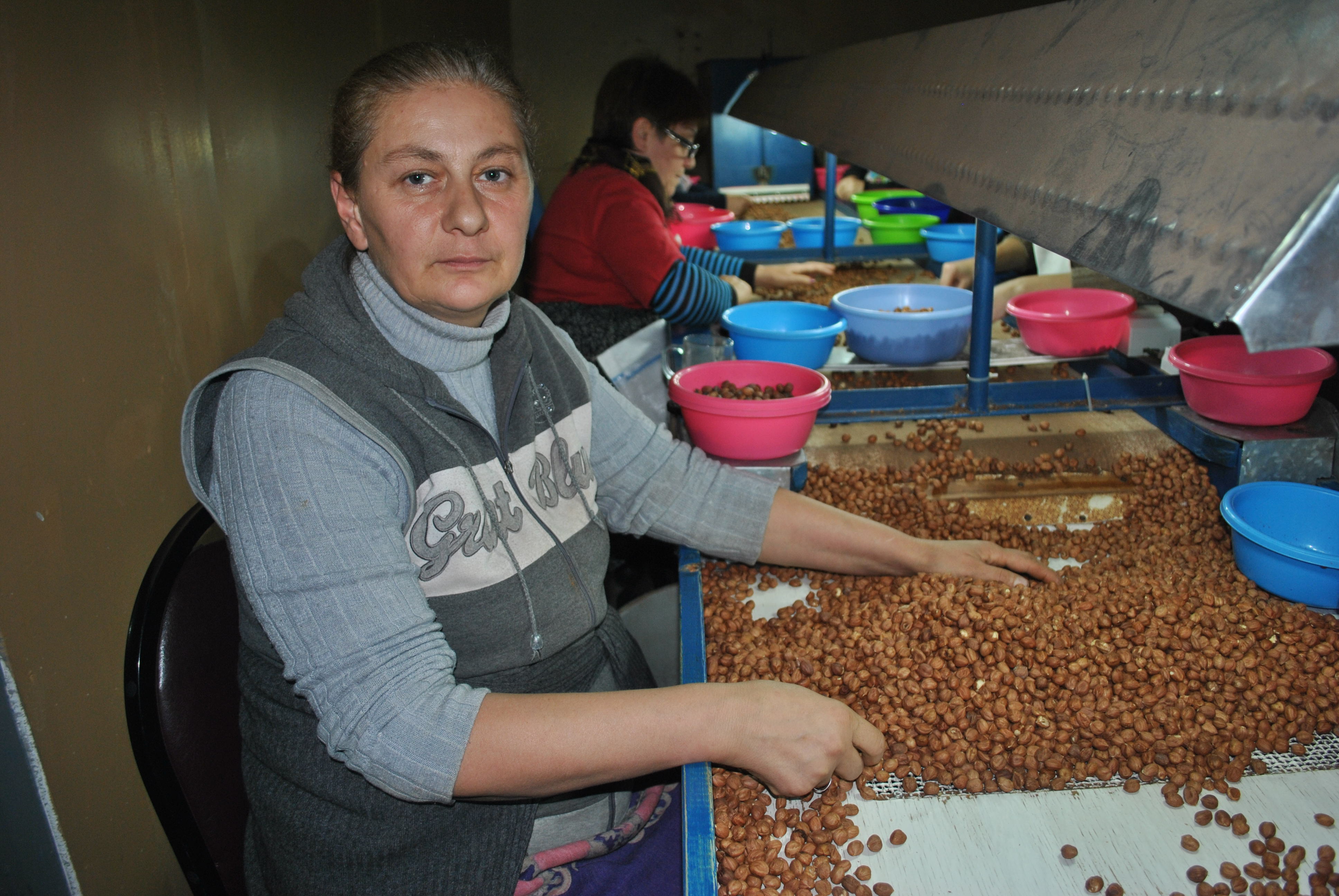 Women Entrepreneur of Hazelnuts