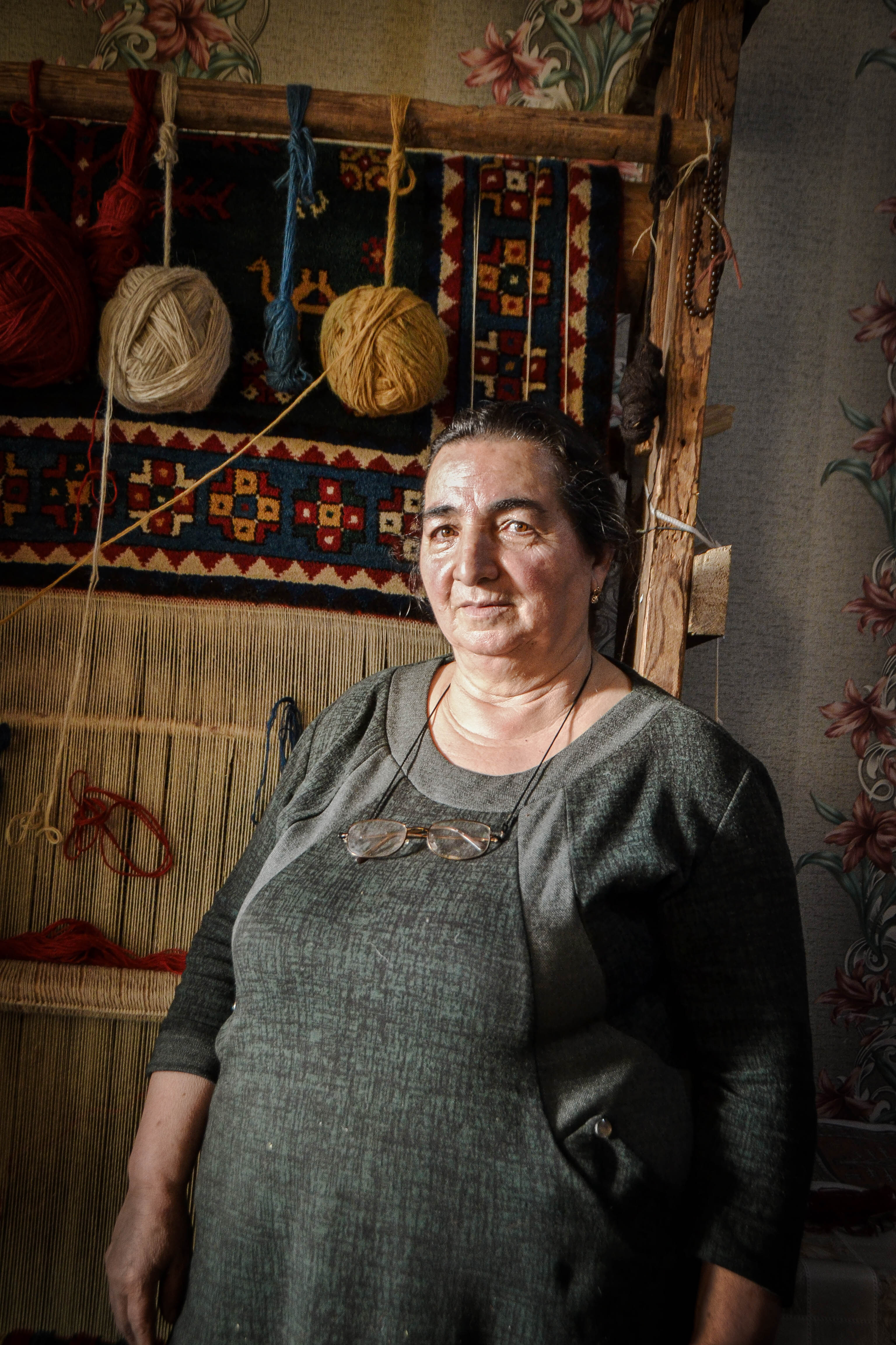 Zenfira Kajarova, 62, moved to Kosalari when she got married at the age of 17. Her mother-in-law tau ...