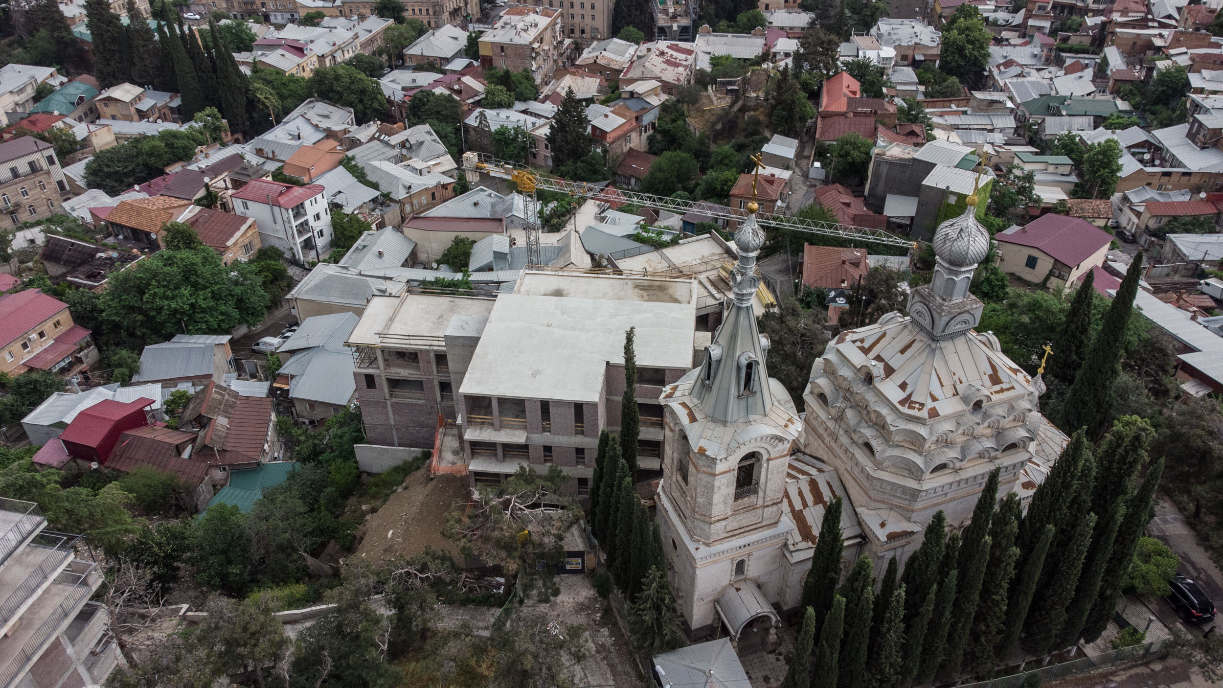 როგორ გაქრა ტვერელის ეკლესია თბილისის ხედიდან