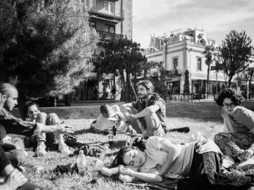 სოფო და რეზი მეგობრებთან ერთად. ბათუმი, 2025